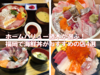 ホームバリュー藤木が選ぶ！福岡で海鮮丼がおすすめの店4選のサムネイル画像